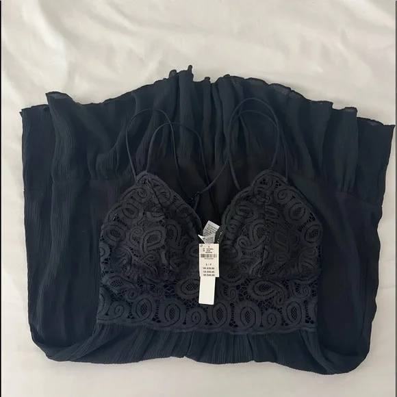 ❣️ PINK Victoria’s Secret - Black Dress ❣️ - Picture 5 of 7